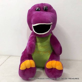 stuffed barney toy