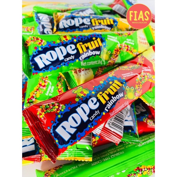 30 Pieces Rope Fruit Candy Rainbows / Paninda / Lootbag Filler