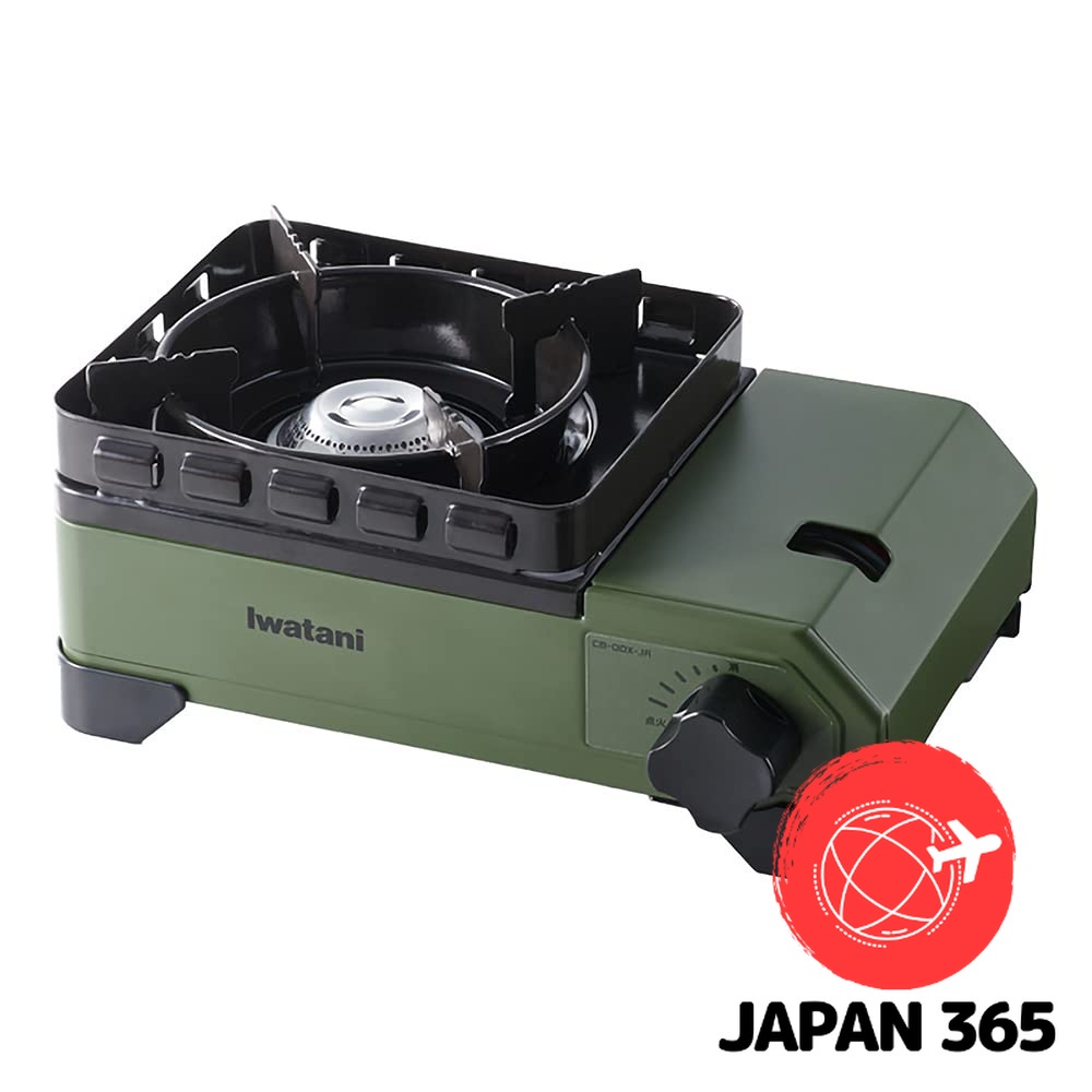 Iwatani cassette stove Tuff Maru Jr. made in Japan, Dutch oven usable
