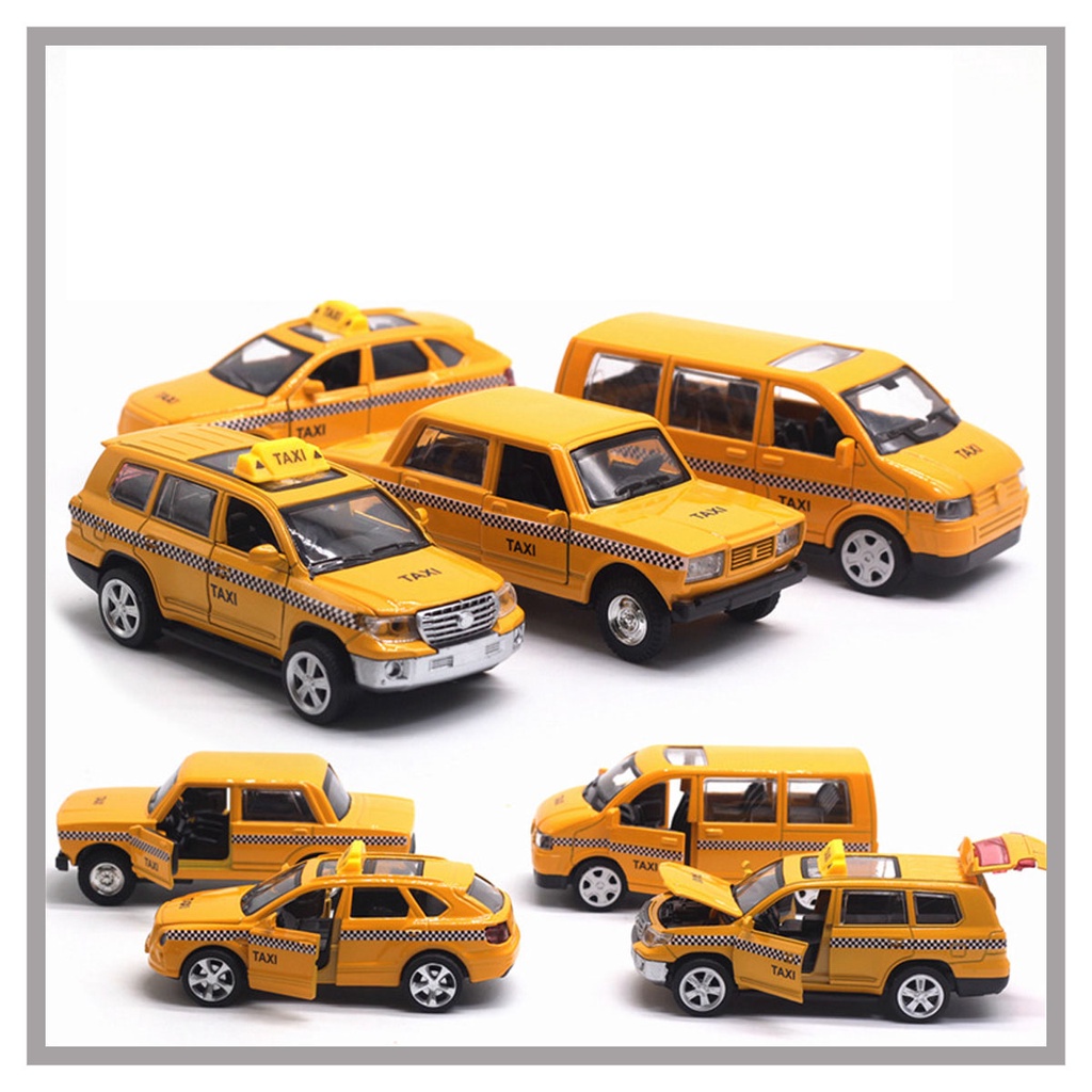 A variety of boutique cars Inertial pull back cars Children's toy car