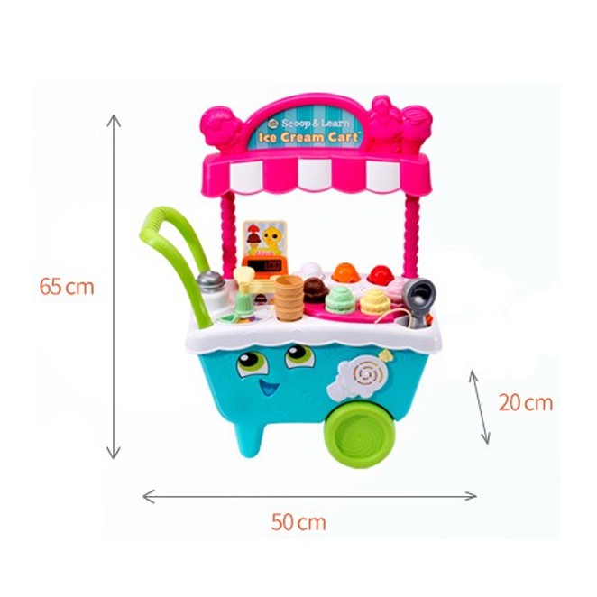 leapfrog ice cream cart accessories
