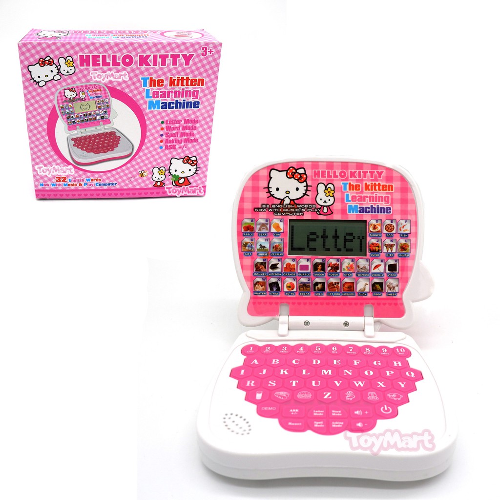 hello kitty educational learning laptop