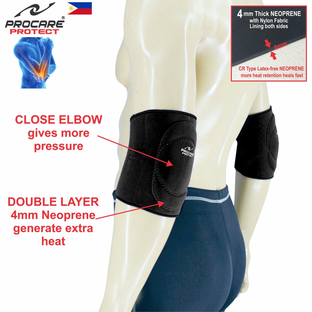 PROCARE PROTECT 4011BP PROCARE Elbow Support Brace Double Layered