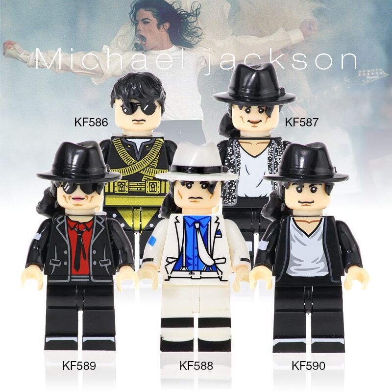 Michael Jackson king of the pop Building Blocks Figure gift toy for kids