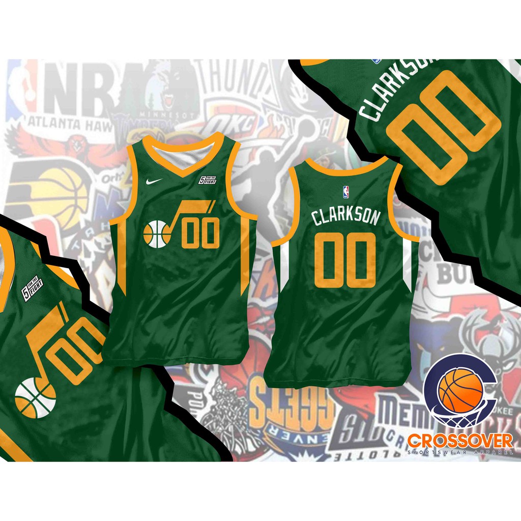 Basketball Jersey Inspired By Nba Team Utah Jazz Earned edition ...