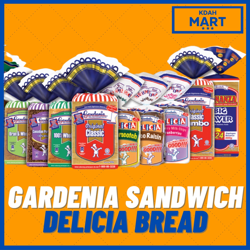 Roti Sandwich Gardenia DELICIA BREAD Shopee Philippines