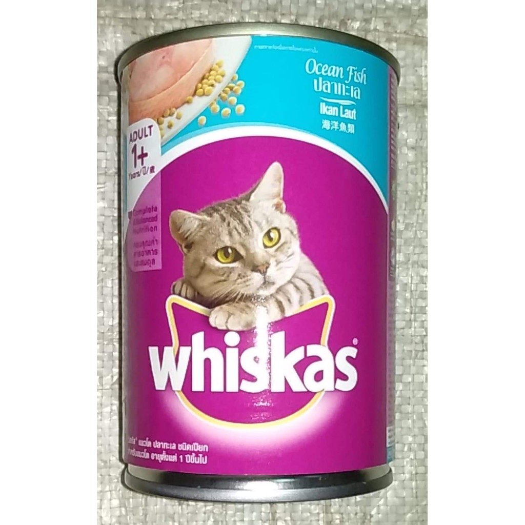Whiskas ocean fish cat food (wet) 400 grams Shopee Philippines