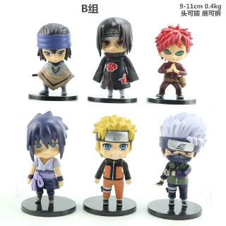 Naruto 6pcs Lot Action Figure Naruto Anime Pvc Action Figures Shopee Philippines