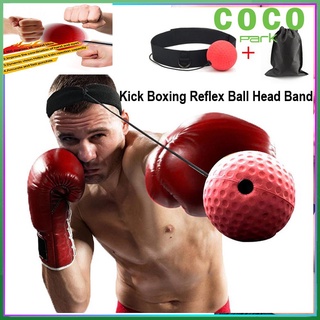 Kampfball Reflex Boxing Trainer Boxer Geschwindigkeit Schlag Kopfkappe String Ba 