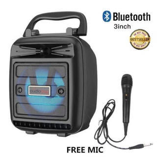 118 Mini Portable Wireless Bluetooth Karaoke Speaker with FREE MICROPHONE #7