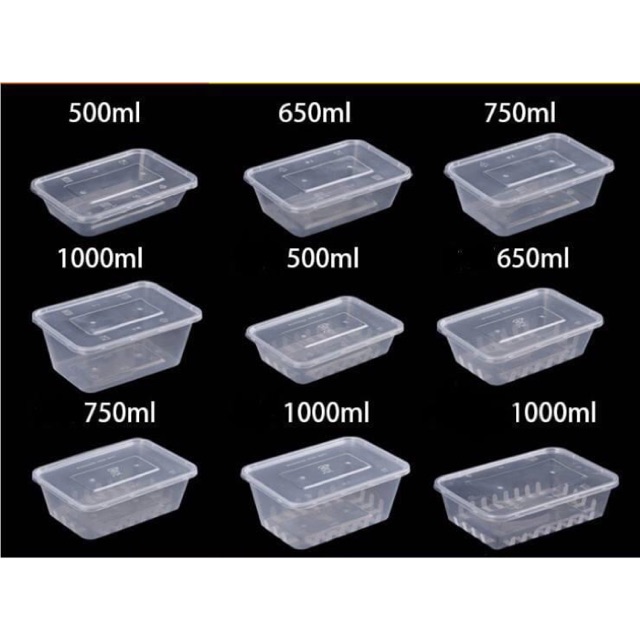 Onhand Deliver Asap Gcq Microwavable Food Plastic Container Faspak Shopee Philippines