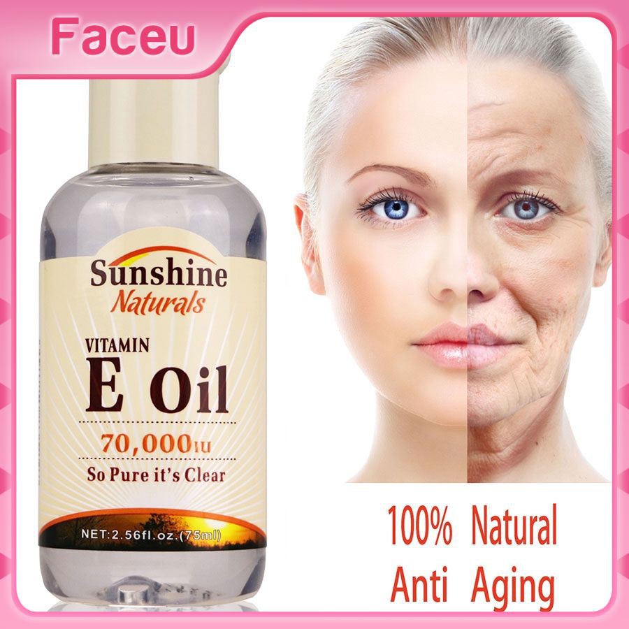 【fast shipping】 Sunshine Naturals Vitamin E Oil 70000iu Liquid 2.5 oz