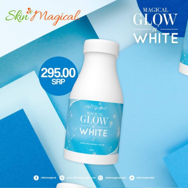 skin magical glow in white lotion