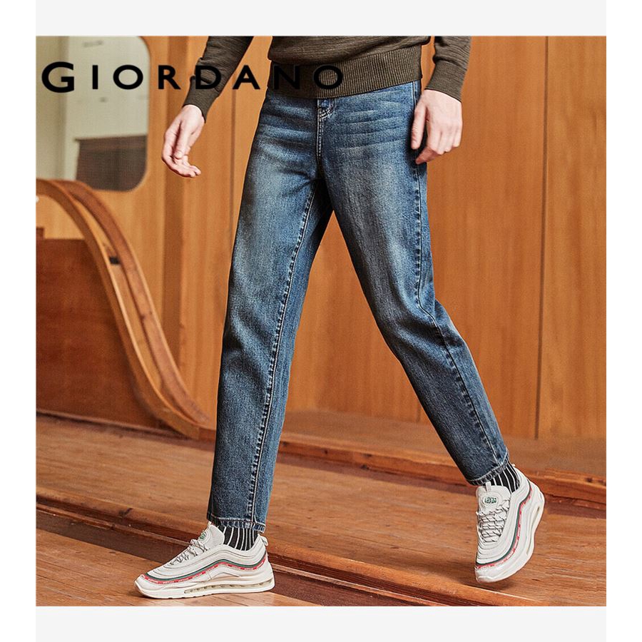 mens orange denim jeans