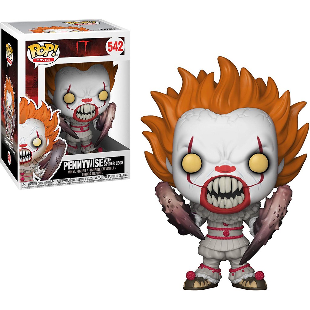 FUNKO POPS) #542 PENNYWISE WITH SPIDER LEGS | Shopee Philippines