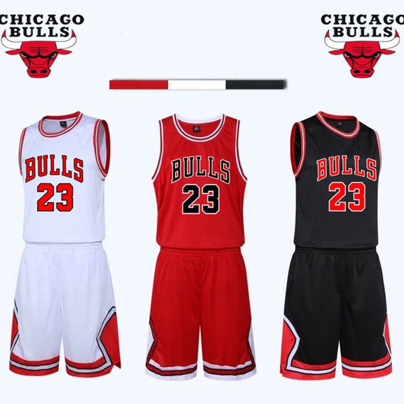 white and red chicago bulls jersey