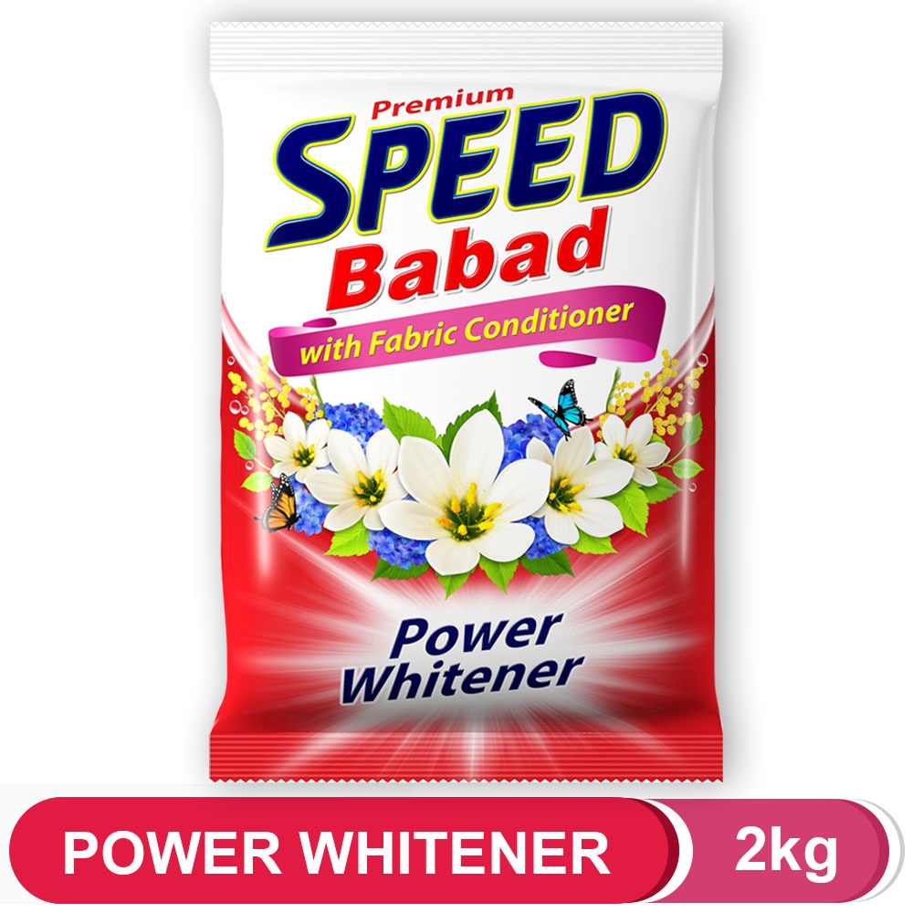 2kg SPEED Babad Power Whitener Laundry Powder Soap , Sabon Panlaba