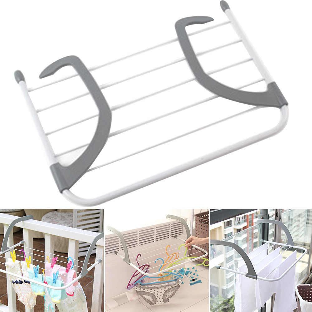 Portable Balcony Telescopic Folding Adjustable Organizer ...