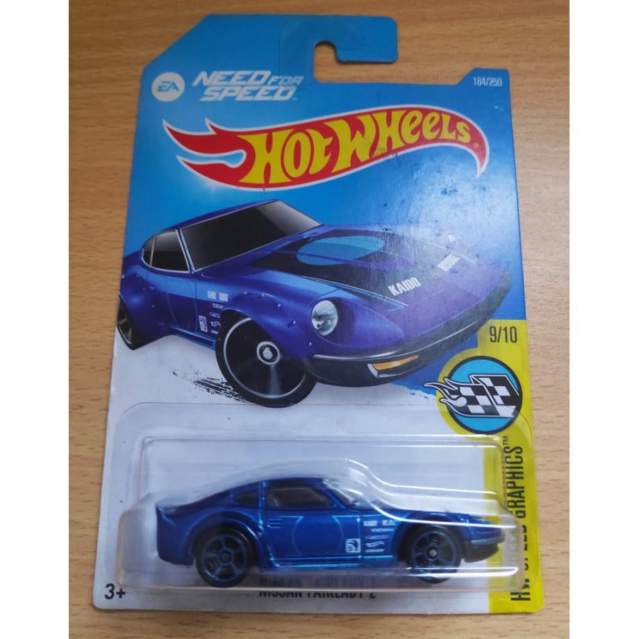 hot wheels nissan fairlady z blue