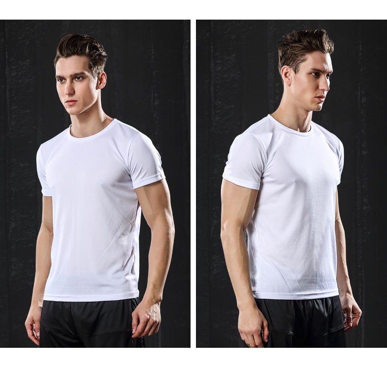 plain white dri fit shirt