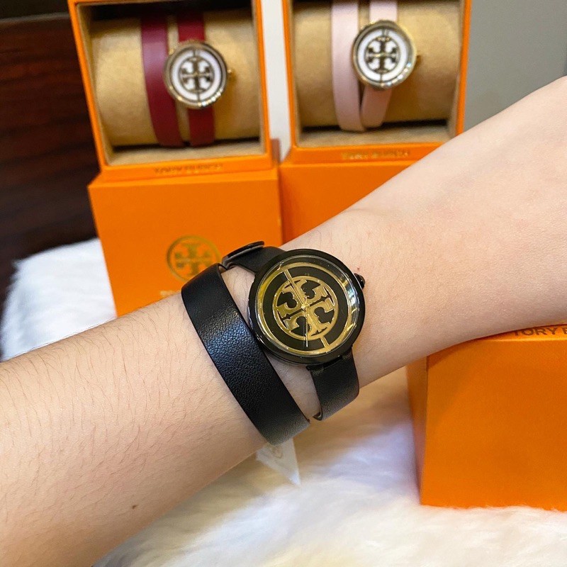 Original Tory Burch Reva Double Wrap Watch | Shopee Philippines