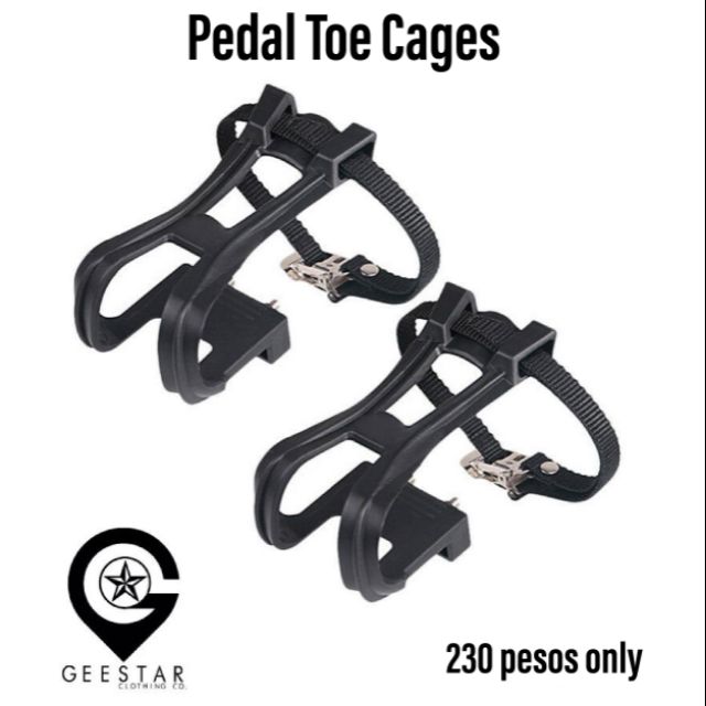 toe cage pedals