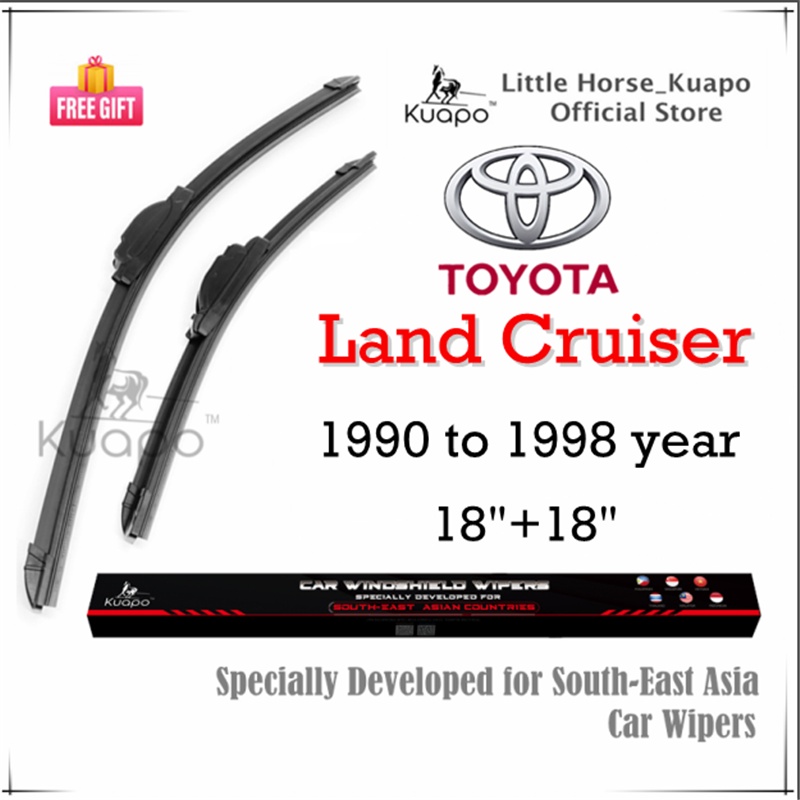 Toyota Land Cruiser Wiper Blade Set/Pair for 1990 to 1998 year LandCruiser Car Window Wiper