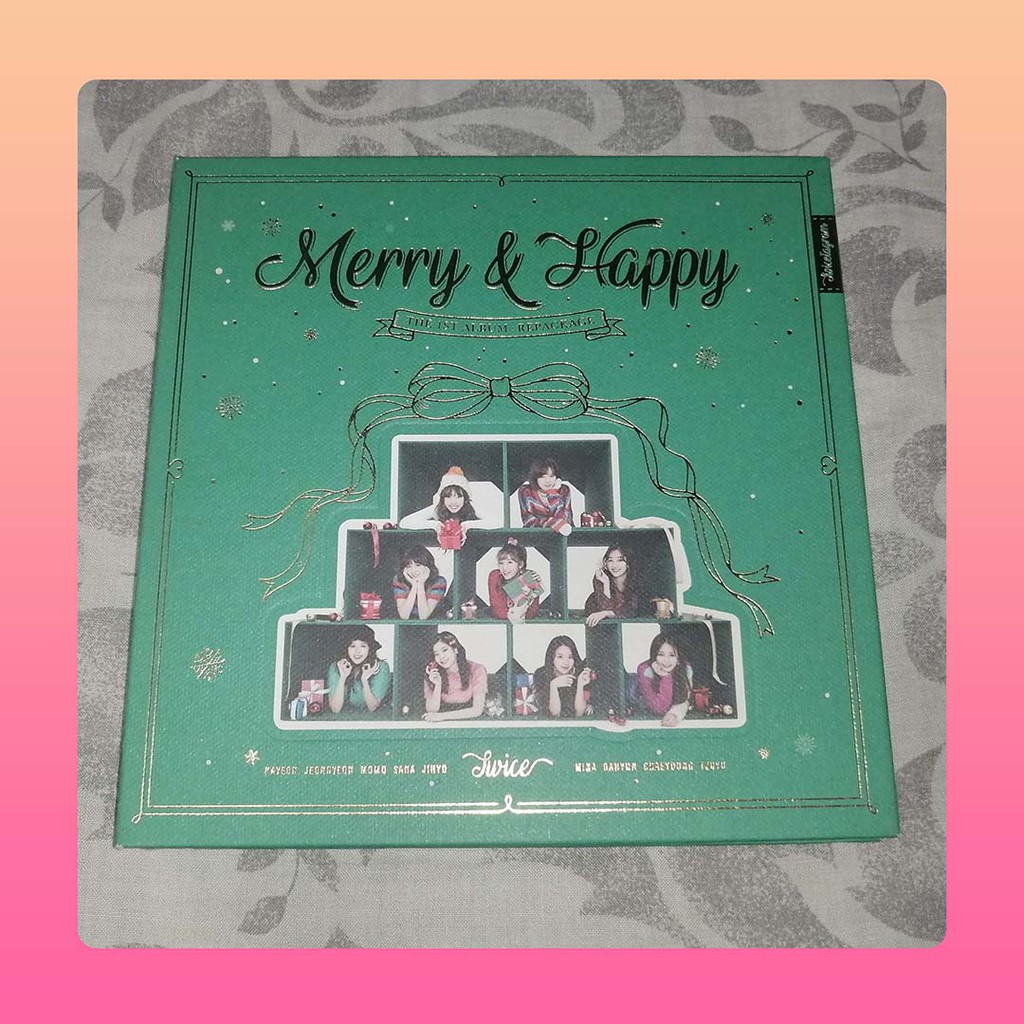 Twice Merry Happy Album Shopee Philippines