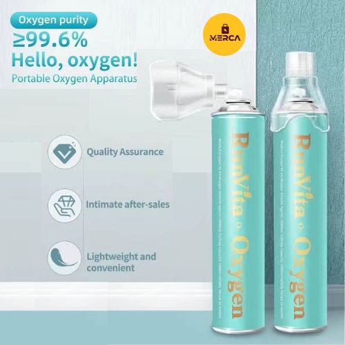 MERCA 10L Medical Oxygen tank Portable Oxygen cylinder Pure Oxycan