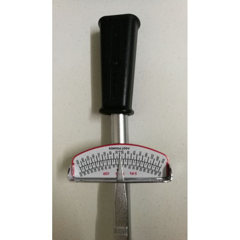 SEARS CRAFTSMAN TORQUE WRENCH 1/2 DRIVE 44642 0140 FT/LBS, 60 OFF