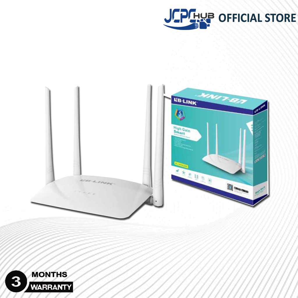 Lb Link Bl Wr450h High Gain Smart Wireless N Ap Client Router 300mbps Wifi N Router Shopee Philippines