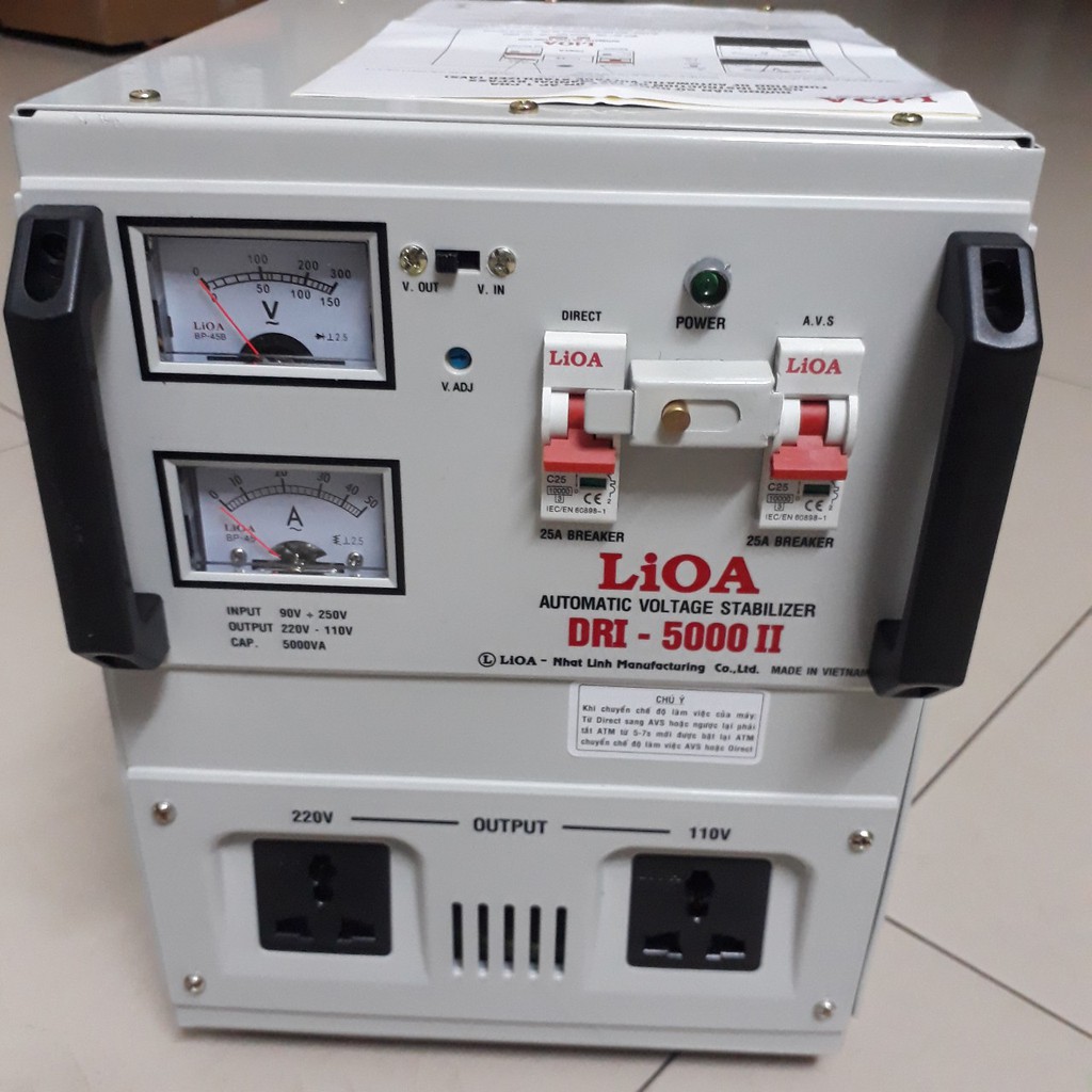 Lioa Stabilizer 7.5Kva 1 Phase Range 150250V, Generation II 100 Copper Wire Shopee Philippines