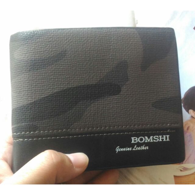 bomshi leather wallet price