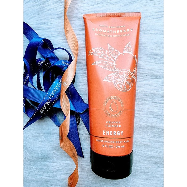 Bath and Body Works Aromatherapy Body Wash Orange Ginger (Energy