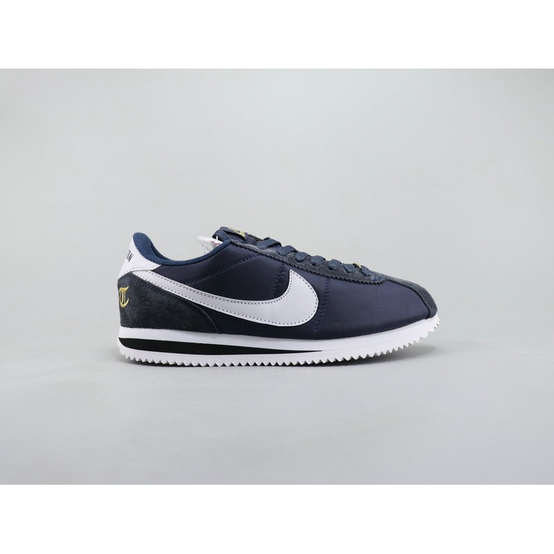 nike cortez navy nylon