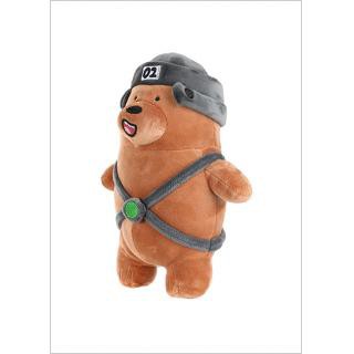 we bare bears grizz plush