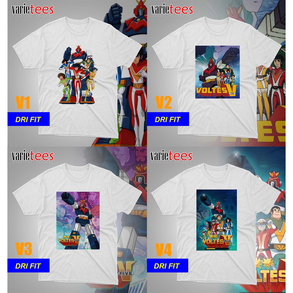 Drifit Voltes V T Shirt Drifit Shopee Philippines