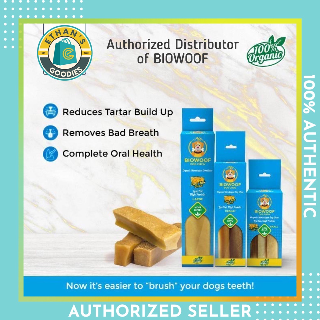 BIOWOOF Organic Himalayan Dog Chew (Authorized Distributor) Shopee