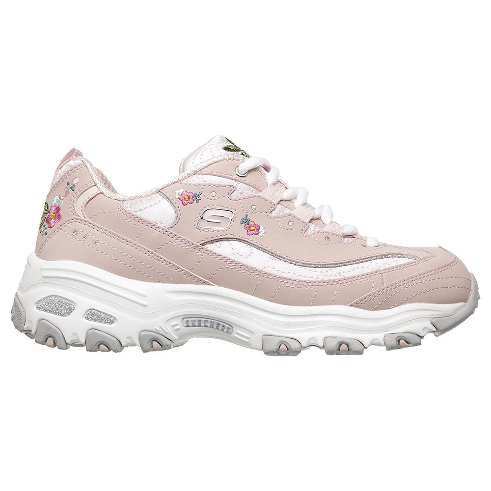 skechers light pink