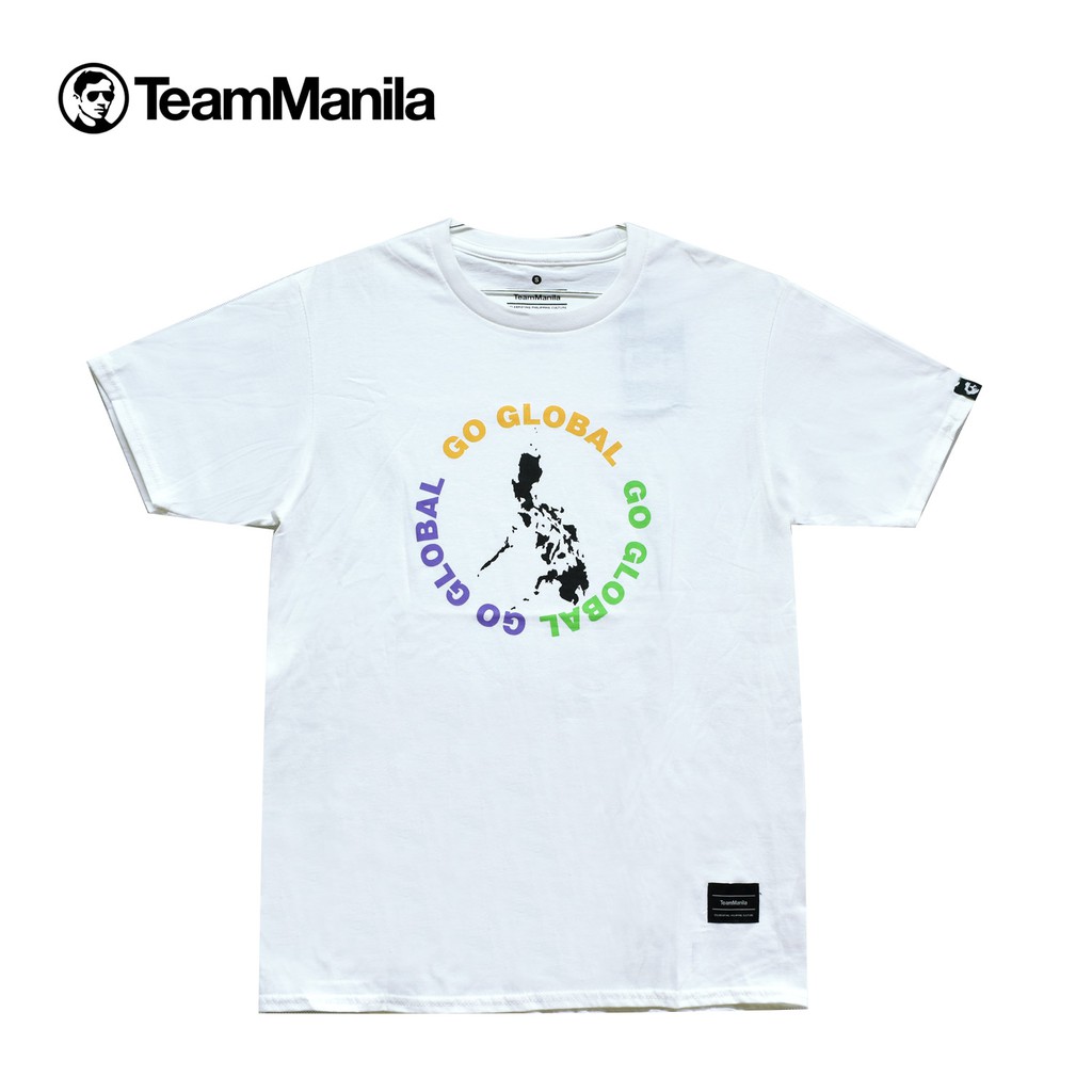 Team Manila Go Global Tee Unisex | Shopee Philippines