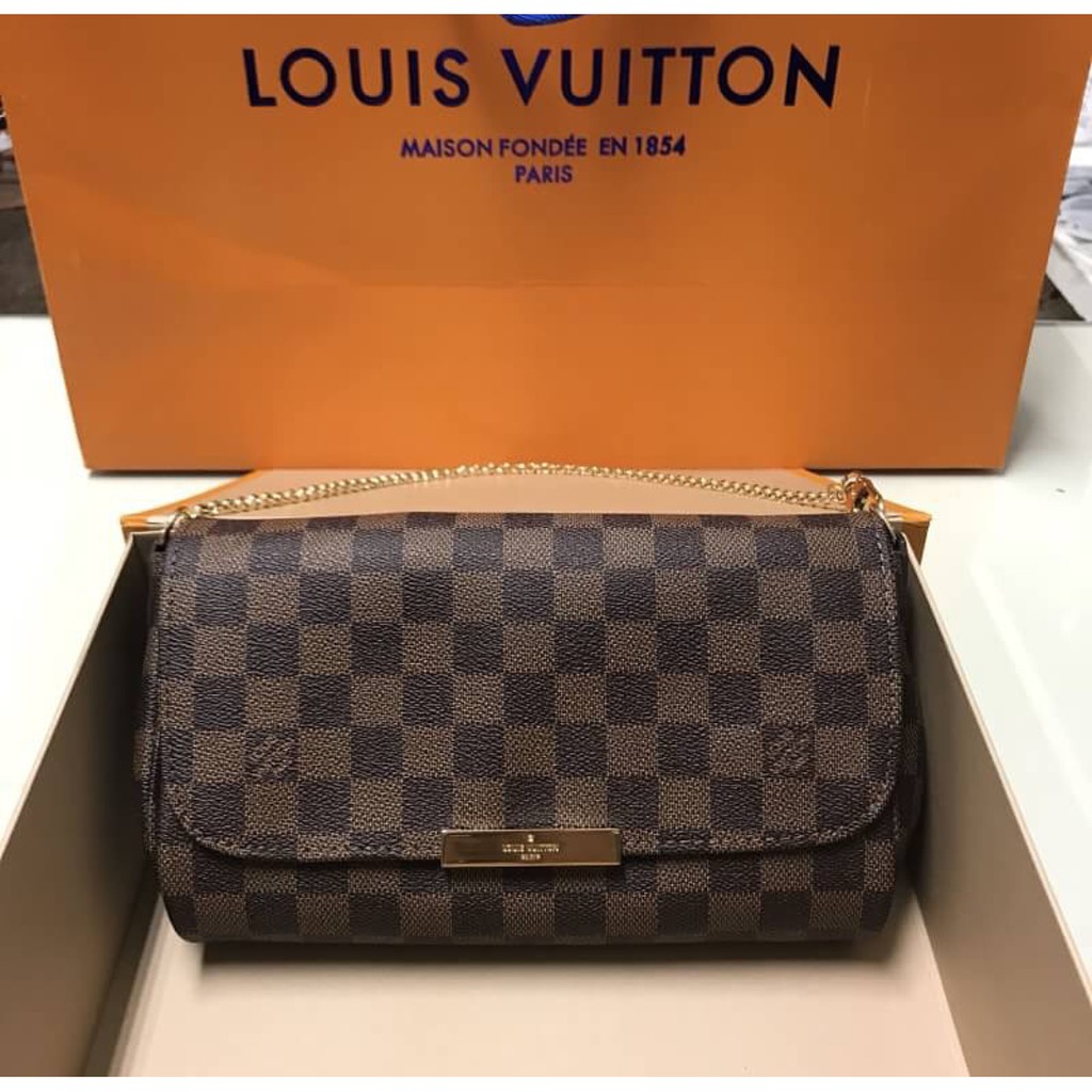 louis vuitton favorite mm damier ebene