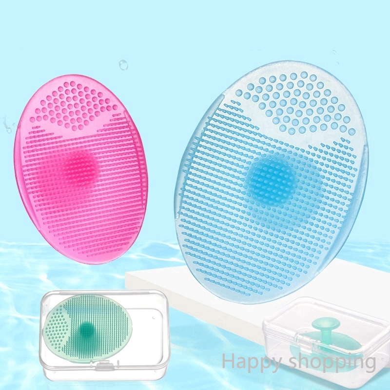silicone cradle cap brush