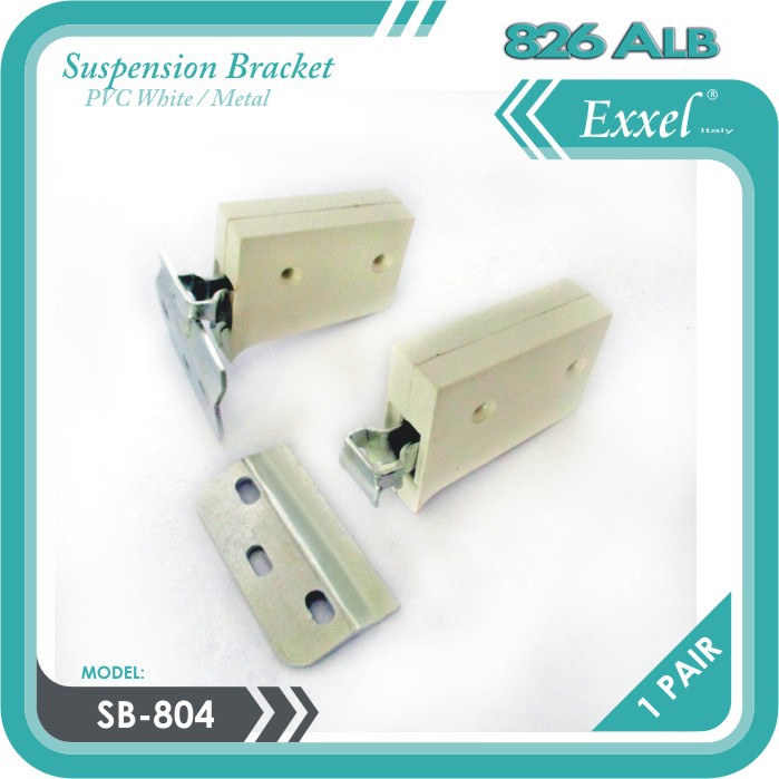 PVC Cabinet Suspension Bracket for Hanging Cabinet SB804  1pair