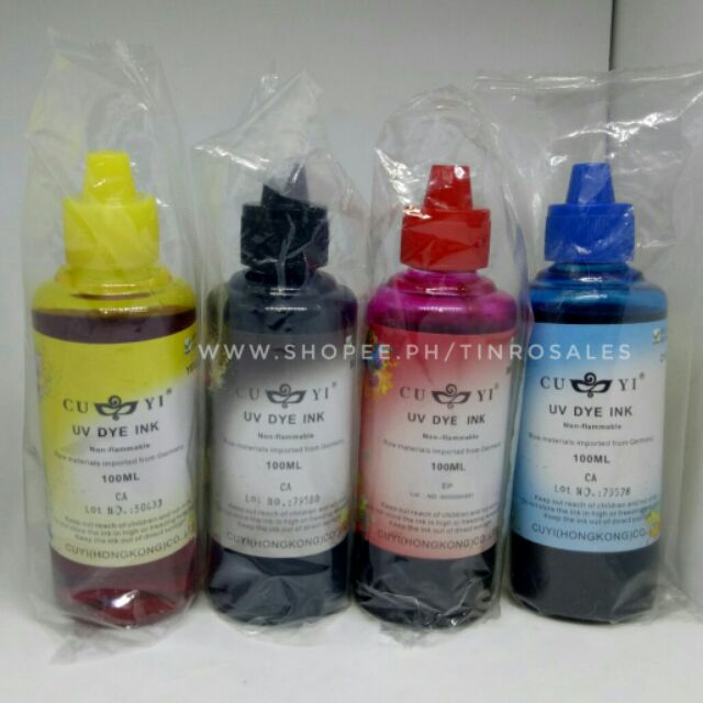 waterproof printer ink