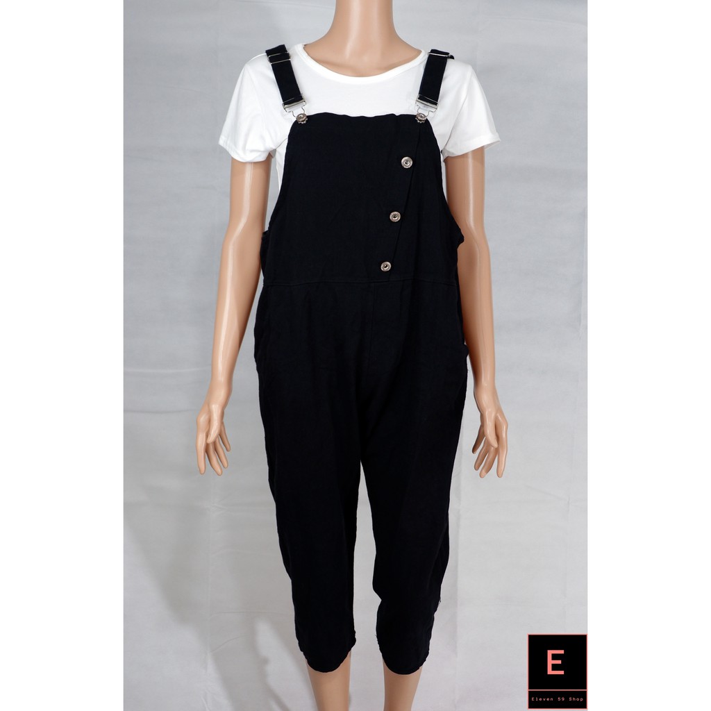 white denim jumper dress