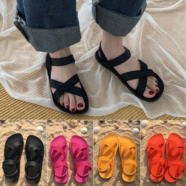 rainy season flat sandals