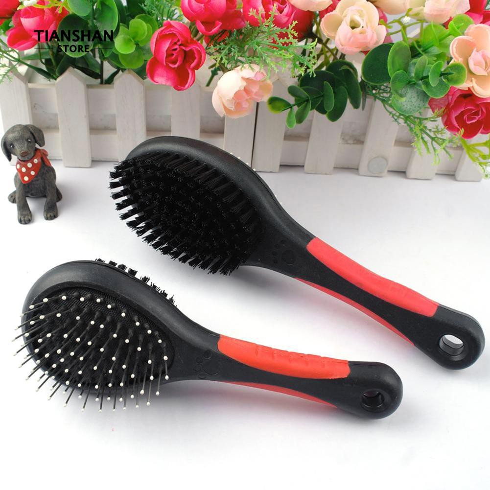 Double Sided Long Short Hair Dog Cat Comb Puppy Pet Fur Grooming