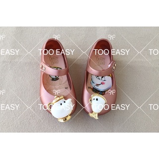 【Philippine cod】 Melissa Beauty and the Beast Girl's Jelly shoes princess shoes  OEM(1-4years Old #6
