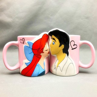 Tang Kiss Mug Beauty And The Beast Couple Kiss Cartoon Couples Mug Shopee Philippines