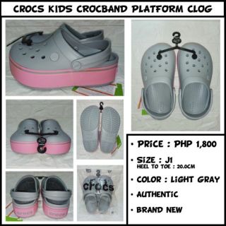 Original Crocs Crocband Platform Clog 
